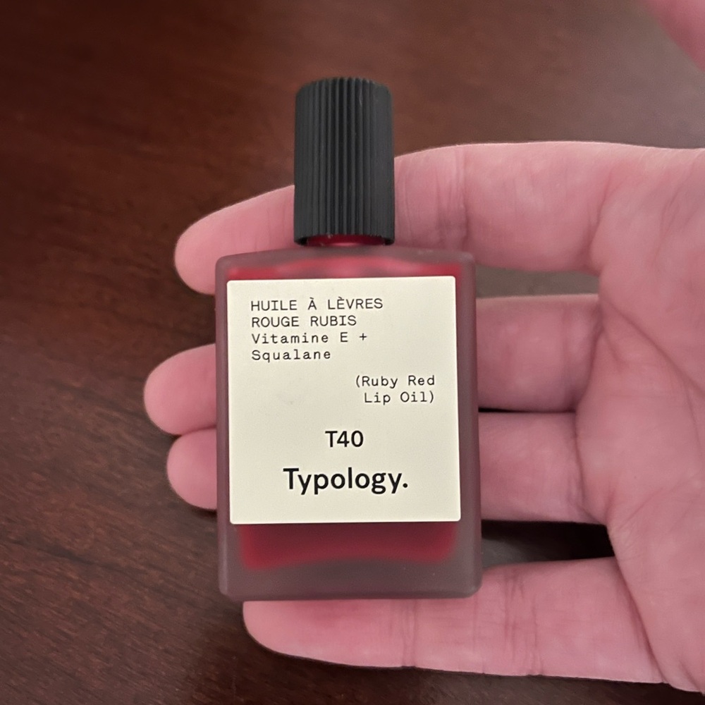 Typology Ruby Red Lip Oil